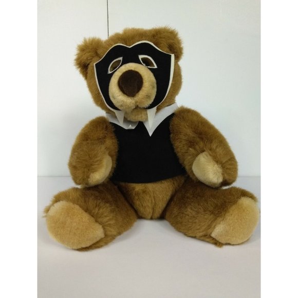 1992 CUDDLE TOYS BY DOUGLAS 9" DRACULA BEAR IN CAPE STUFFED ANIMAL PLUSH TOY NWT - Picture 8 of 12